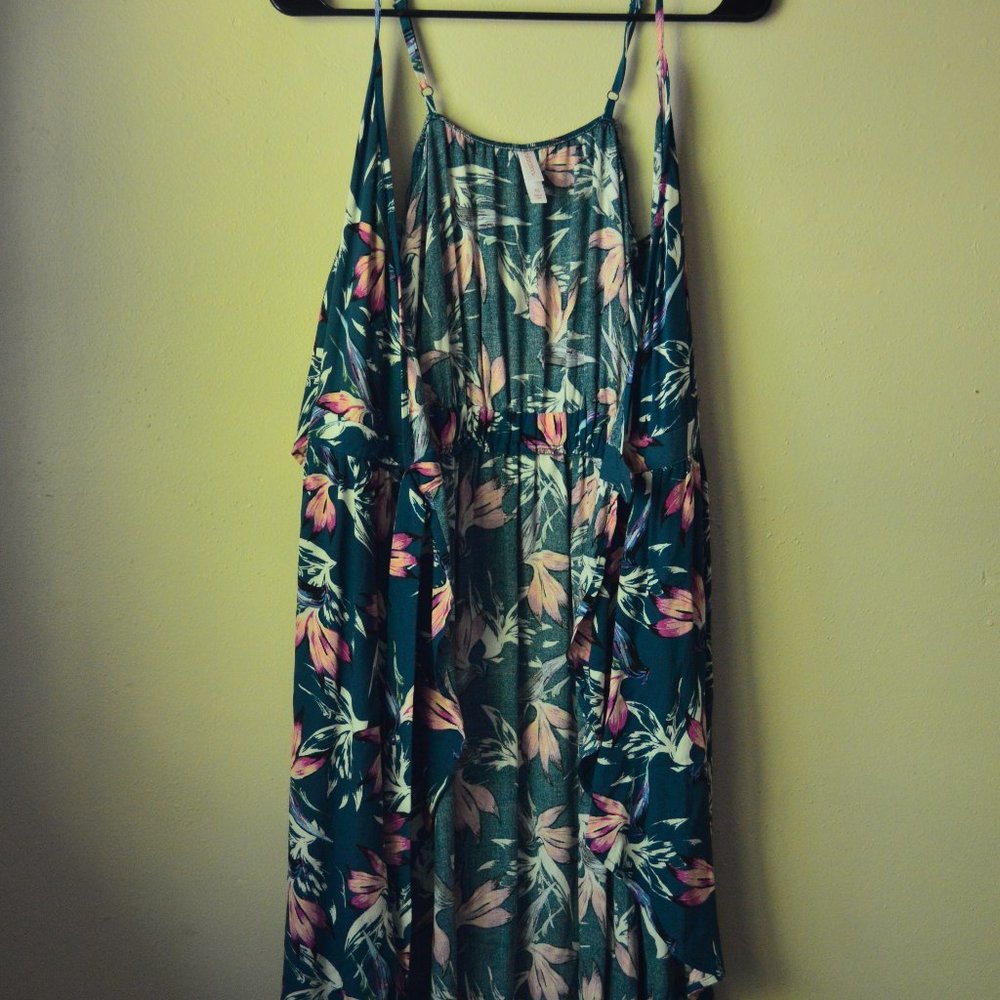 Floral Wrap Dress